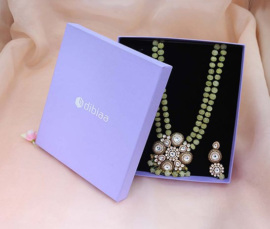 Top Bottom Big Necklace Box – Mauve