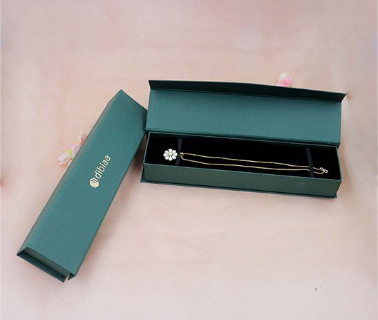 Flap Magnetic Chain Box – Green