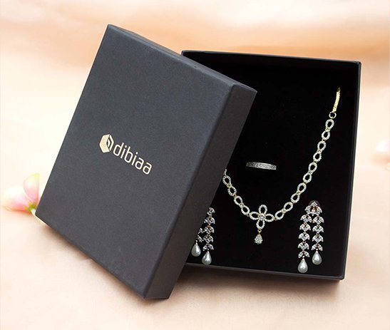 Top Bottom Pendant Set Box – Black