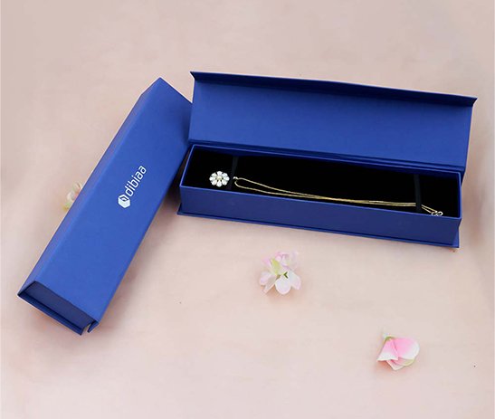 Flap Magnetic Chain Box – Blue