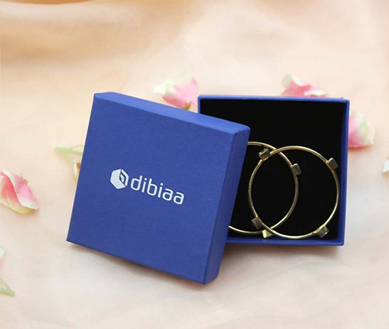 Top Bottom Bangle Box – Blue