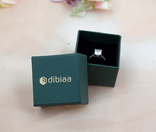 Top Bottom Ring Box – Green