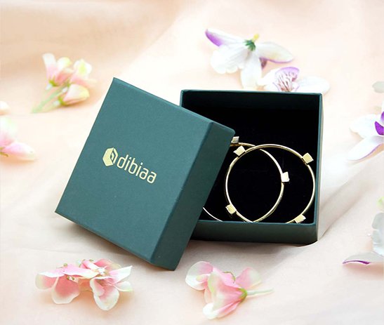 Top Bottom Bangle Box – Green